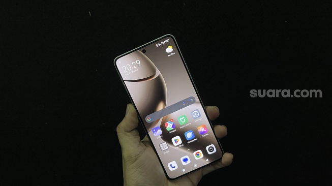 Xiaomi 14T Pro resmi diluncurkan ke Indonesia pada Selasa (1/10/2024). [Suara.com/Dicky Prastya]