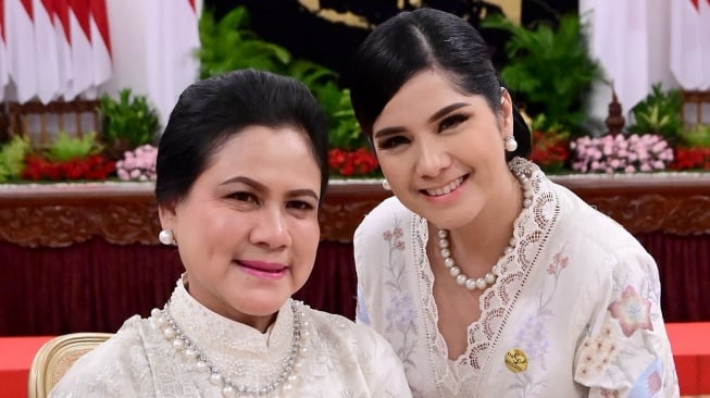 Potret Annisa Pohan dan Iriana Jokowi. [Instagram/@annisayudhoyono]