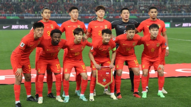 Daftar Skuad China Lawan Timnas Indonesia: Ada Eks Espanyol dan 3 Pemain Naturalisasi