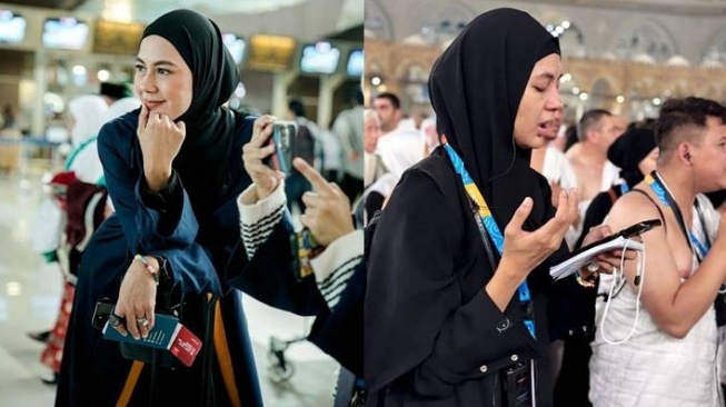 Potret Paula Verhoeven umrah [Instagram]