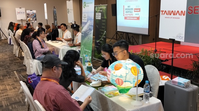 Taiwan di Medan Bussiness Table B2B. [Suara.com]