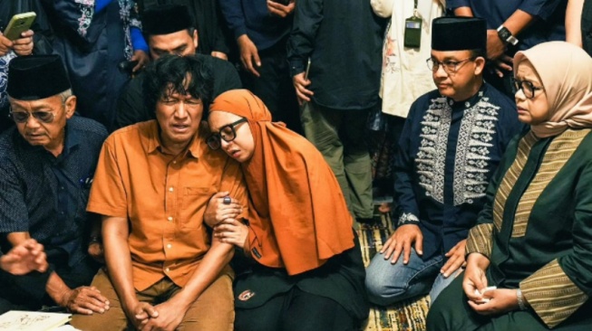 Ikang Fawzi kehilangan Marissa Haque. (Instagram/@aniesbaswedan)