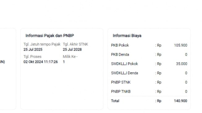 Pajak motor Ariel Noah sudah dibayarkan (Samsat Jabar)