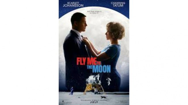 Review Film Fly Me to the Moon: Romansa di Balik Misi Apollo 11 NASA