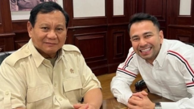 Prabowo Subianto, Raffi Ahmad (Instagram/raffinagita1717)