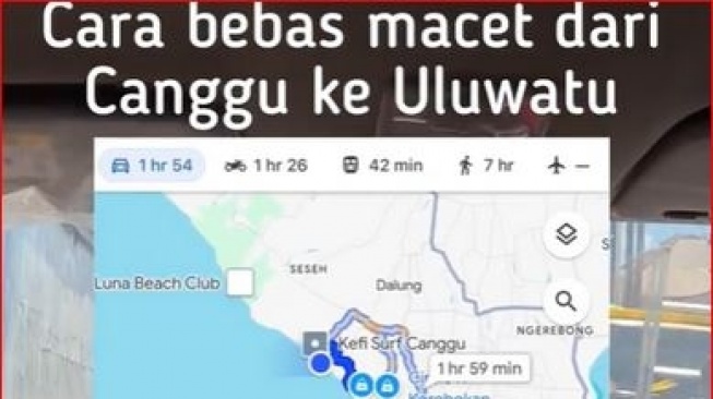 Tips Unik Konten Kreator Hindari Macet Canggu: Lewat Jalur Laut