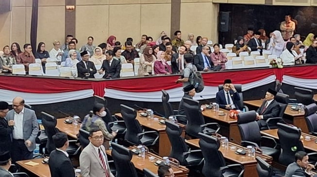 RK Hingga Ahok Hadiri Pelantikan Pimpinan DPRD DKI Jakarta