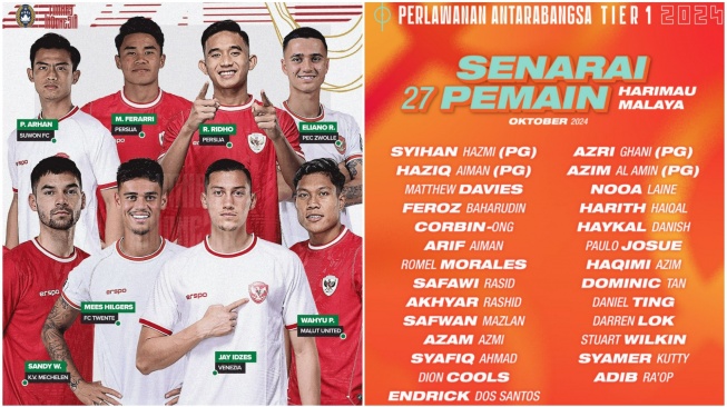 Bak Bumi dan Langit, Netizen Malaysia 'Iri' dengan Poster Timnas Indonesia