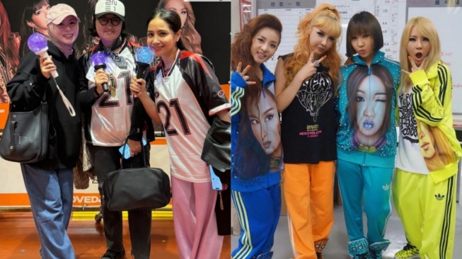 Foto Bareng 2NE1, Nagita Slavina Diprotes Soal Posisinya, Kenapa?