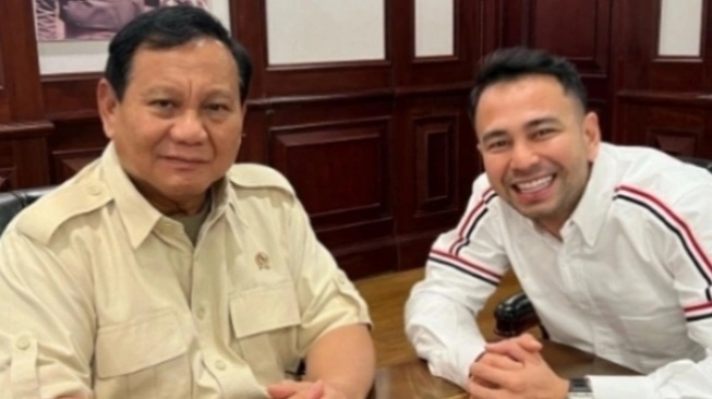 Prabowo Subianto dan Raffi Ahmad (Instagram/raffinagita1717)