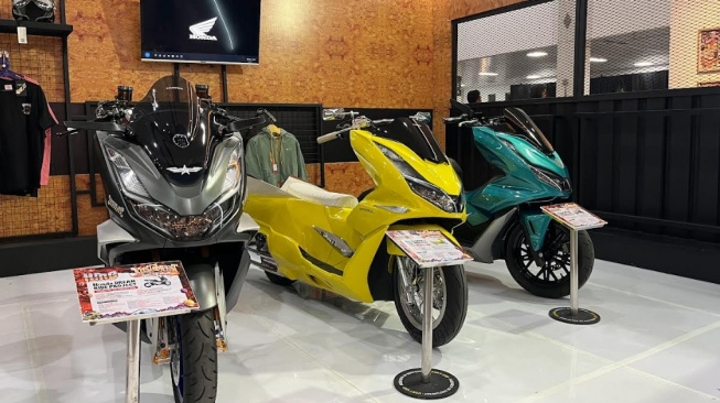 Tiga karya modifikasi Honda PCX160 yang dihasilkan oleh para juara Honda Modif Contest (Dok. Asmo)