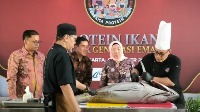 KKP Distribusikan 55,5 Ton Ikan Beku, Yogyakarta Jadi Pilot Project Makanan Bergizi Jelang Pemerintahan Baru