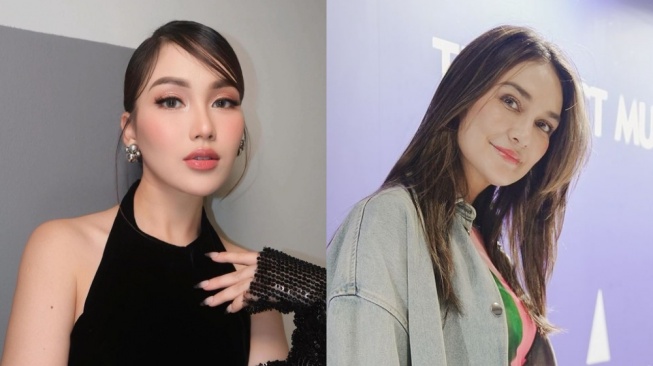 Intip Gaya Kasual Ayu Ting Ting dan Luna Maya ke Kondangan, Ada yang Tuai Kritik Pedas