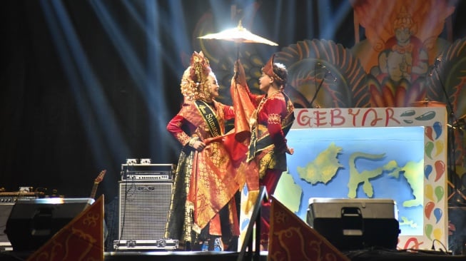 Gebyar Nusantara ditutup dengan meriah dan penuh semangat dari Organisasi Mahasiswa Daerah di IPB University, pada 28-29 September 2024 di Gedung Graha Widya Wisuda. (Ist.)