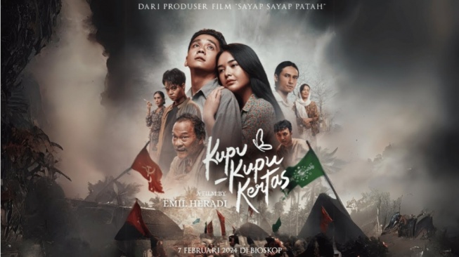 Sinopsis Film Kupu-Kupu Kertas, Kisah Cinta Terhalang Perbedaan Ideologi