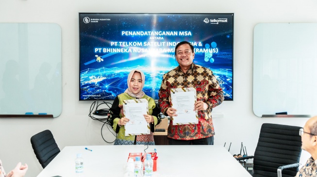 TelkomGroup Perkuat Digitalisasi Maritim Melalui Pemanfaatan Satelit Merah Putih 2