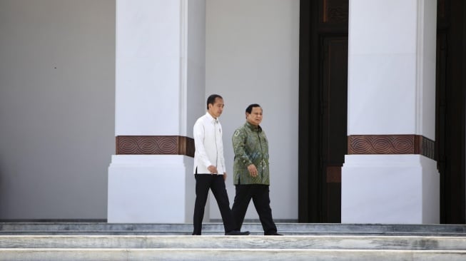 Presiden Joko Widodo alias Jokowi dan Prabowo Subianto (Instagram/prabowo)