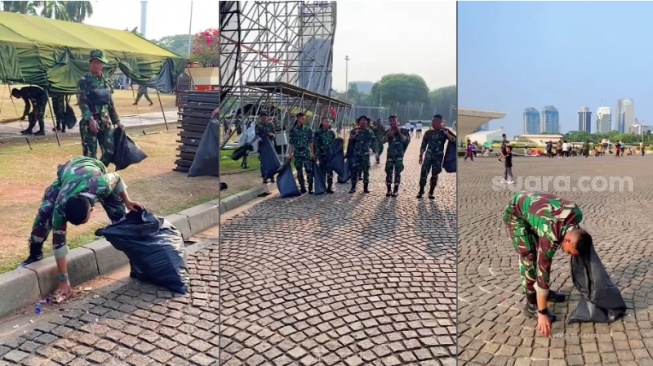 Monas Kembali Kinclong Usai Perayaan HUT TNI ke-79, Siapa yang Berjasa di Baliknya?