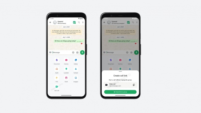 Fitur link panggilan di WhatsApp. [WABetaInfo]