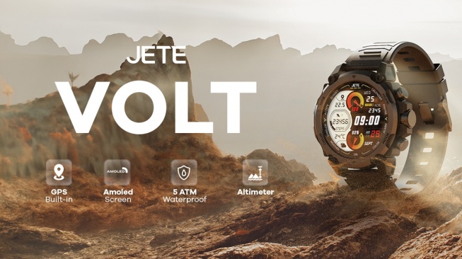 Jete Rilis Smartwatch GPS Seri Volt, Ini Deretan Fitur Canggih Buat Aktivitas Outdoor