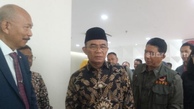 Menteri Koordinator Pembangunan Manusia dan Kebudayaan (PMK) Muhadjir Effendy. (Suara.com/Lilis Varwati)