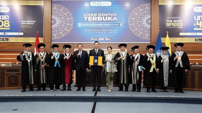 Sidang doktor terbuka AHY, Senin (7/10)