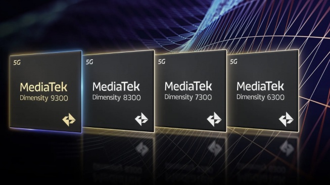 Urutan chipset MediaTek Dimensity terbaru. [MediaTek]