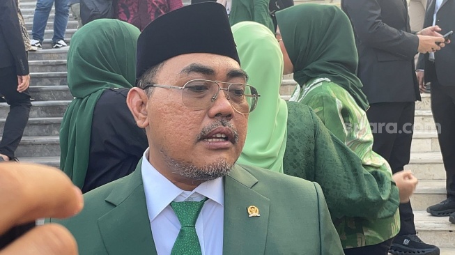 Wakil Ketua Umum DPP Partai Kebangkitan Bangsa (PKB) Jazilul Fawaid. (Suara.com/Bagaskara)