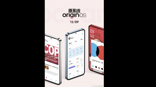 Bocoran desain iQOO 13. [Weibo]