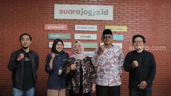 Kunjungan Hangat Kustini-Sukamto ke Suarajogja, Bahas Polemik Sampah hingga Media Modern