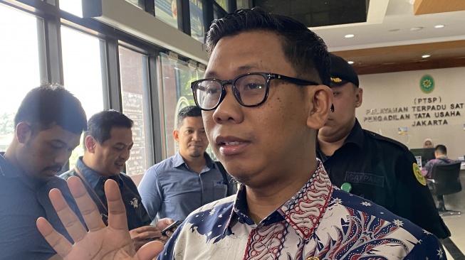 Juru bicara PTUN, Irvan Mawardi. [Suara.com/Faqih]