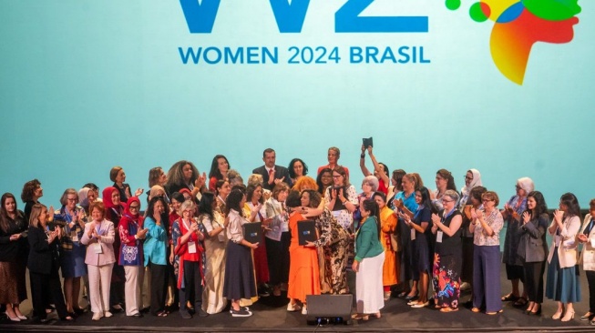 Delegasi Indonesia dorong kesetaraan gender di W20, Brasil. [XL Axiata]