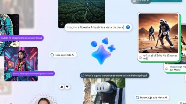 Meta AI Lakukan Ekspansi Global, Tambah Bahasa dan Jangkauan Negara