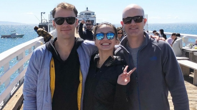 Raline Shah dan Brian Armstrong (Instagram)