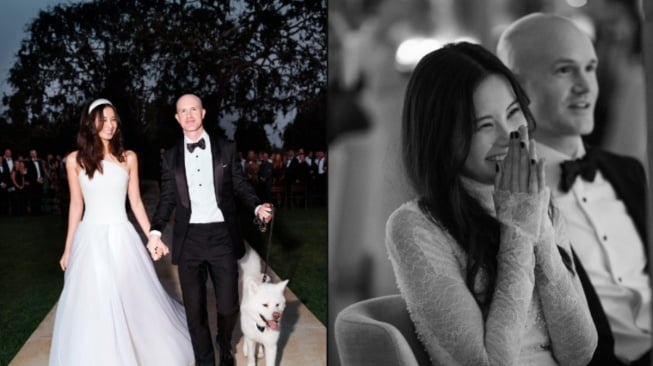 Pekerjaan Angela Meng, Istri Brian Armstrong Tak Kalah Mentereng dari Raline Shah