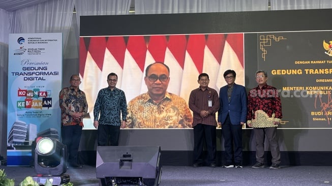 Kominfo Resmikan Gedung Transformasi Digital di STTM Yogyakarta, Libatkan Nokia-Huawei