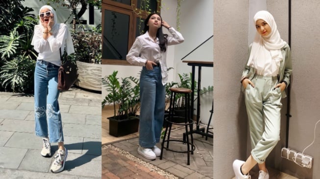 4 Mix and Match Baggy Pants untuk Hangout ala Selebriti, Simpel dan Trendy