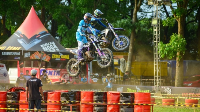 Superior di Sirkuit Rampal Malang, Lantian Juan Pertahankan Gelar Kejuaraan Motocross