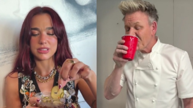 Gordon Ramsay Jajal Resep Minuman Soda ala Dua Lipa, Ujungnya Bikin Kaget