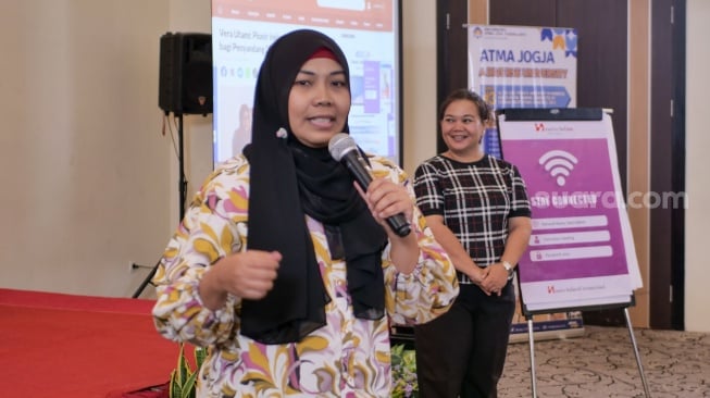 Suasana jalannya Workshop Kolaborasi Suara.com dan Universitas Atma Jaya Yogyakarta  di Hotel Swiss-Belinn Malang, Jawa Timur, 10 dan 11 Oktober 2024. [Dokumen Suara.com]