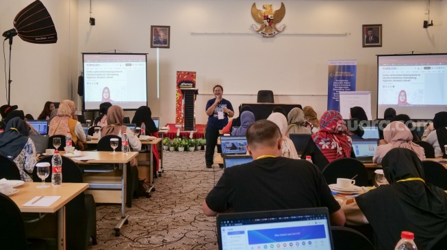 Suasana jalannya Workshop Kolaborasi Suara.com dan Universitas Atma Jaya Yogyakarta  di Hotel Swiss-Belinn Malang, Jawa Timur, 10 dan 11 Oktober 2024. [Dokumen Suara.com]