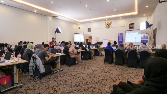 Suasana jalannya Workshop Kolaborasi Suara.com dan Universitas Atma Jaya Yogyakarta  di Hotel Swiss-Belinn Malang, Jawa Timur, 10 dan 11 Oktober 2024. [Dokumen Suara.com]