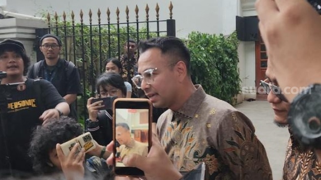 Selebritis Raffi Ahmad. (Suara.com/Fakhri)