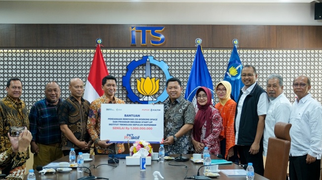 Dukung Pengembangan Pendidikan dan Startup, Pupuk Kaltim Salurkan Bantuan Rp 1 Miliar ke ITS Surabaya