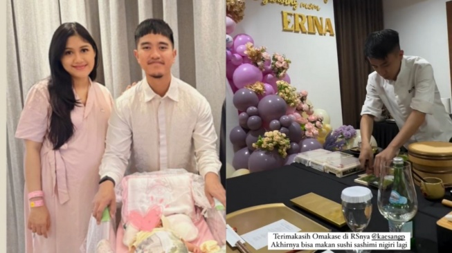 Erina Gudono Nikmati Omakase Mewah di Rumah Sakit (Instagram)