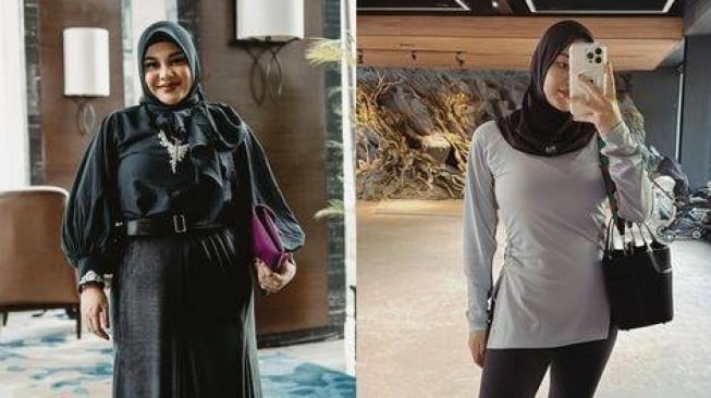 Potret transformasi Aurel Hermansyah diet (Instagram/@aurelie.hermansyah)