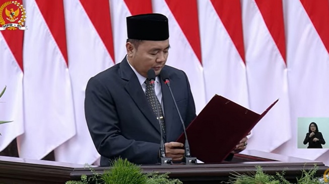 Ketua KPU M Afiffuddin. [Tangkapan layar]