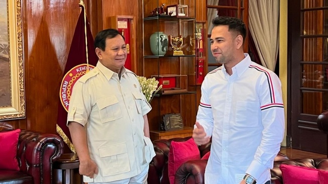 Raffi Ahmad dan Prabowo Subianto [Instagram/@raffinagita1717]