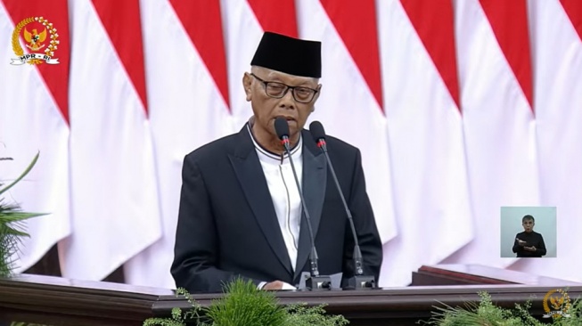 Ketua Umum Majelis Ulama Indonesia (MUI) KH Anwar Iskandar. [Tangkapan layar]