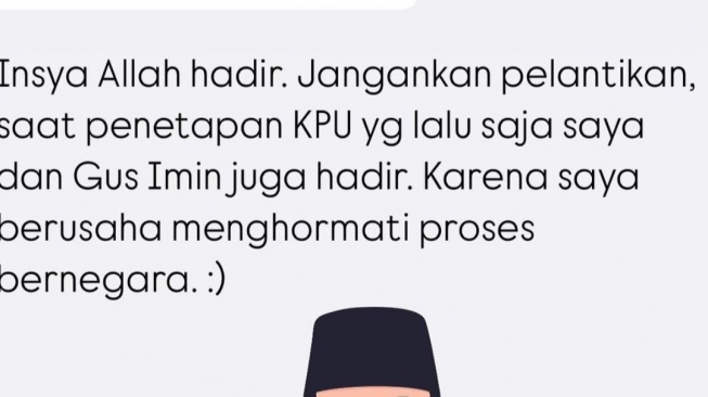 Anies Baswedan dipastikan akan menghadiri pelantikan Prabowo-Gibran di Gedung MPR/DPR RI. (tangkapan layar/Instagram)